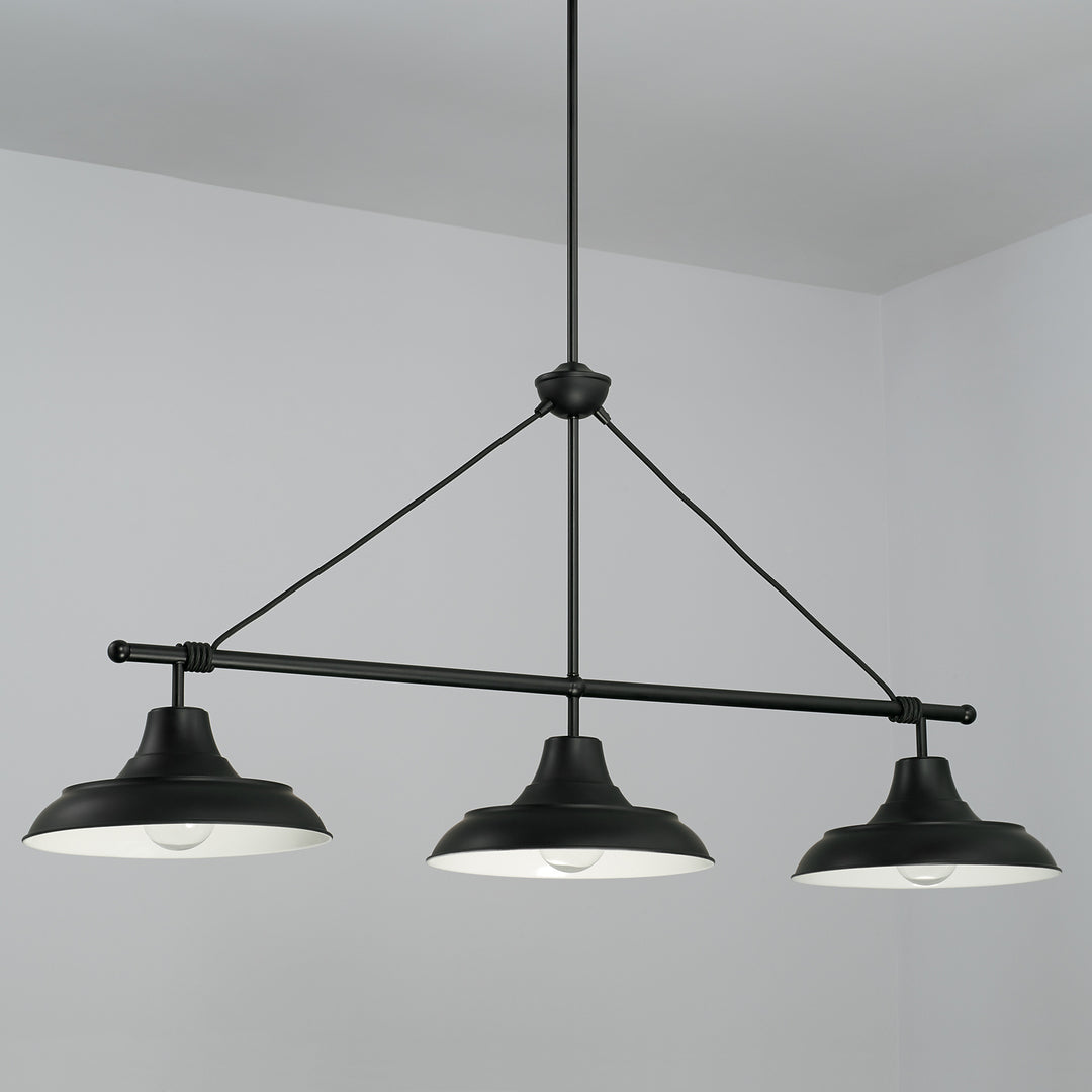 Capital Jones 842131MB Pendant Light - Matte Black