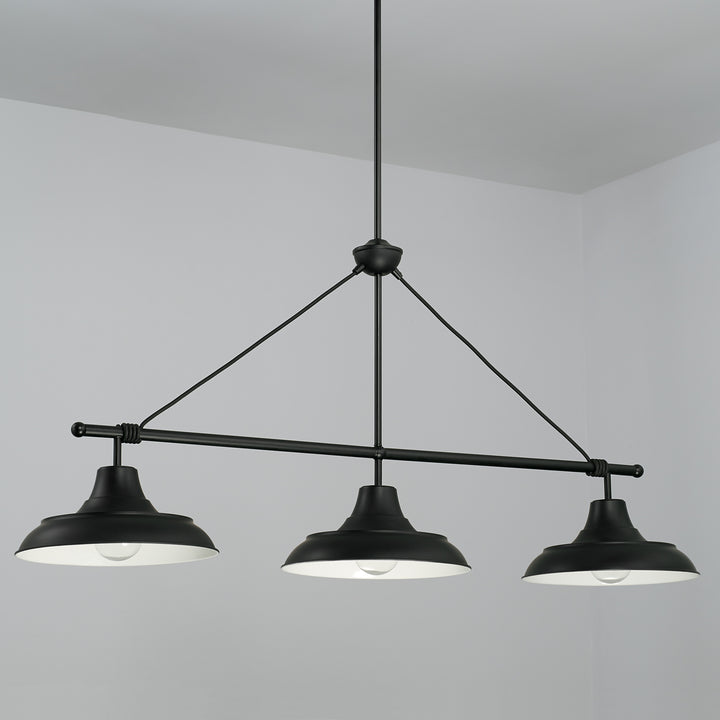 Capital Jones 842131MB Pendant Light - Matte Black