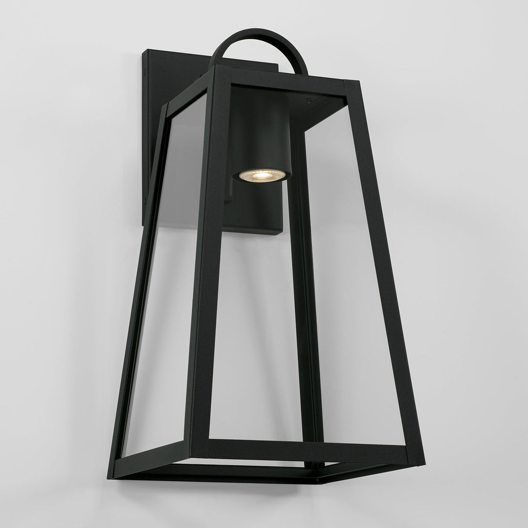 Capital Lighting 943712BK-GL  Leighton Outdoor Black
