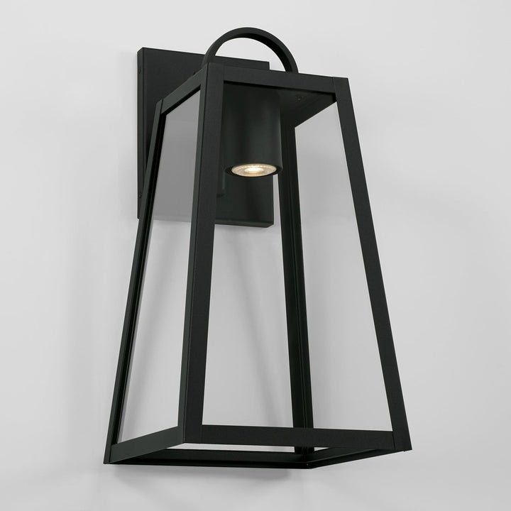 Capital Lighting 943712BK-GL  Leighton Outdoor Black
