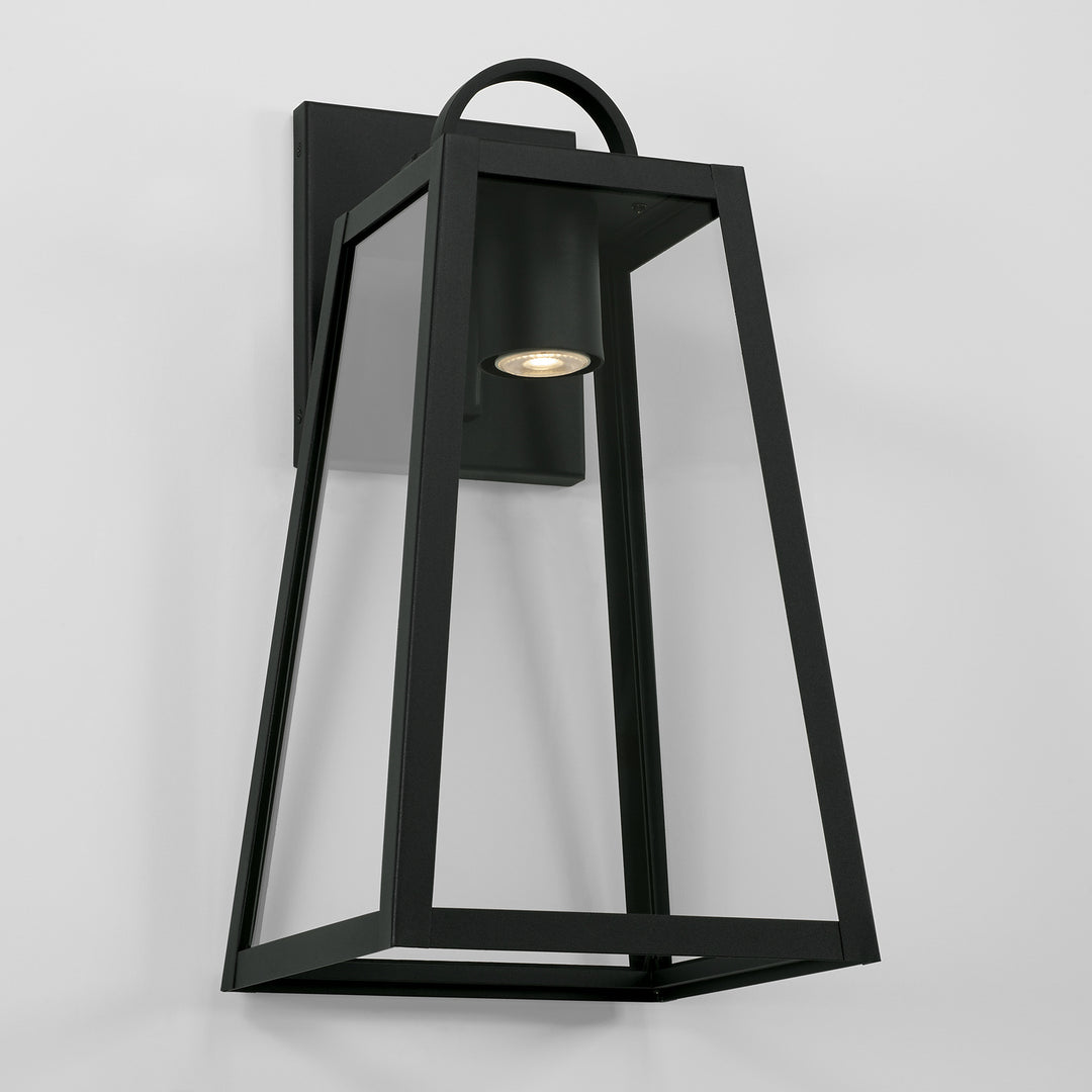 Capital Lighting 943712BK-GL  Leighton Outdoor Black