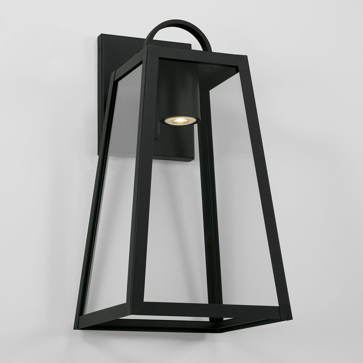 Capital Lighting 943712BK-GL  Leighton Outdoor Black