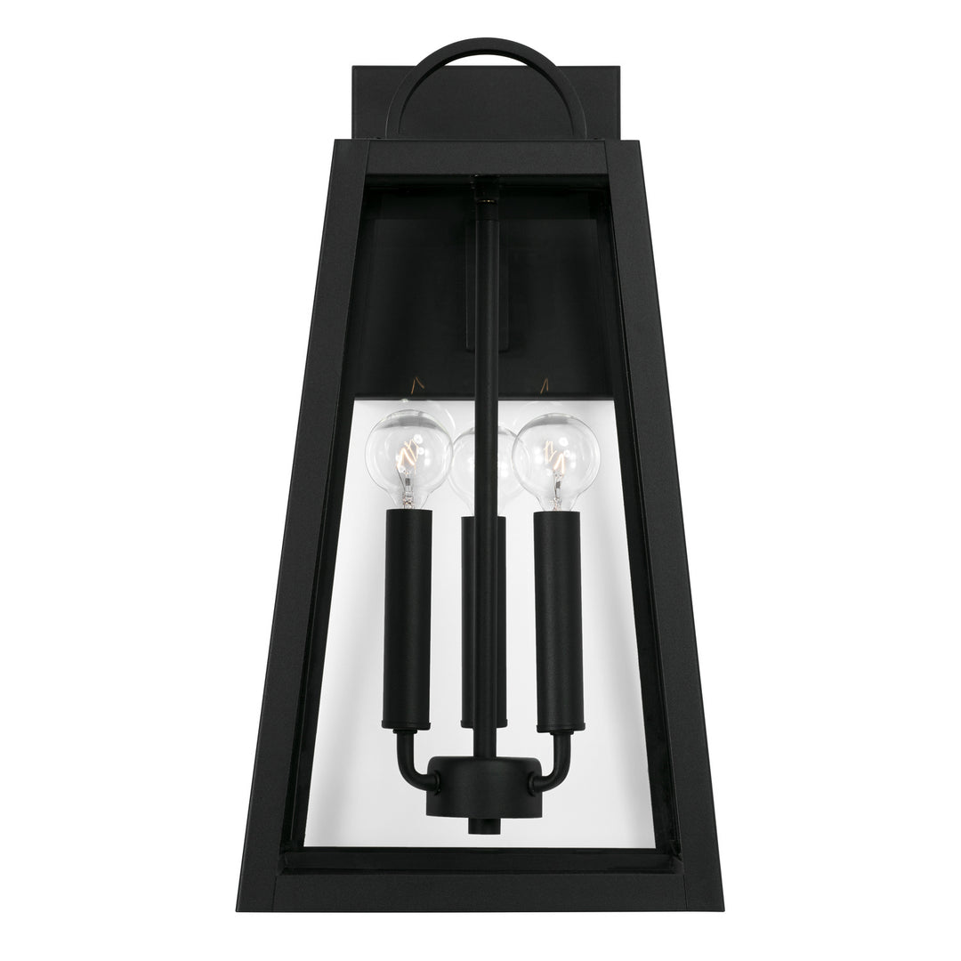 Capital Lighting 943732BK  Leighton Outdoor Black