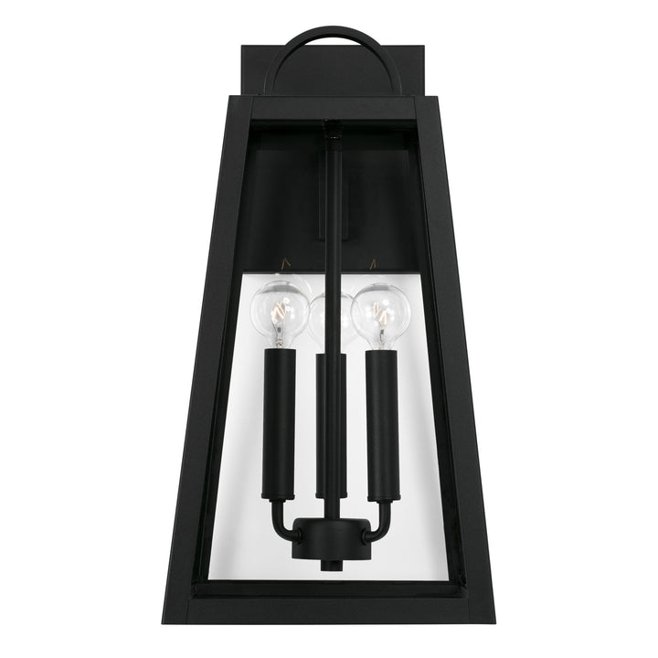 Capital Lighting 943732BK  Leighton Outdoor Black