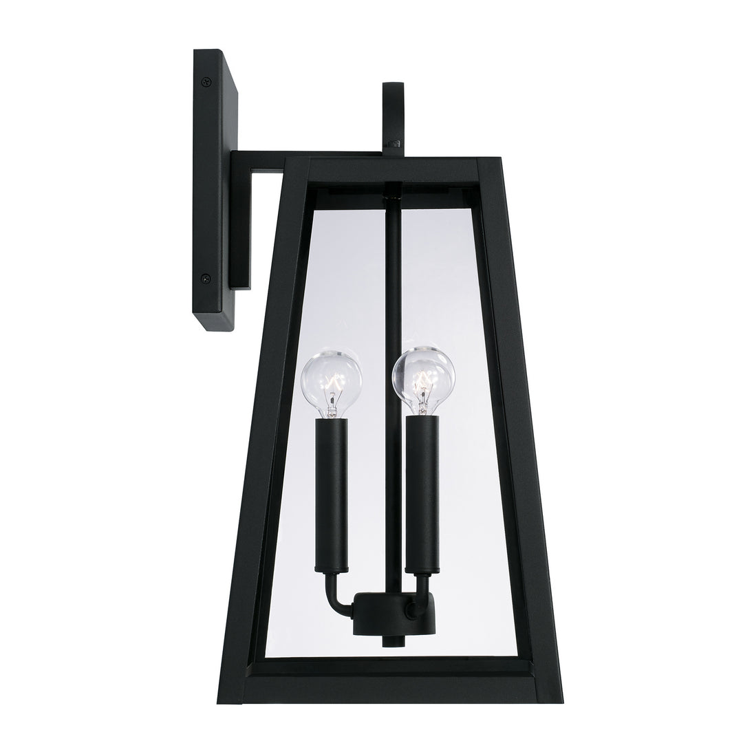 Capital Lighting 943732BK  Leighton Outdoor Black