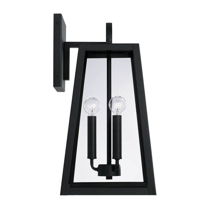 Capital Lighting 943732BK  Leighton Outdoor Black