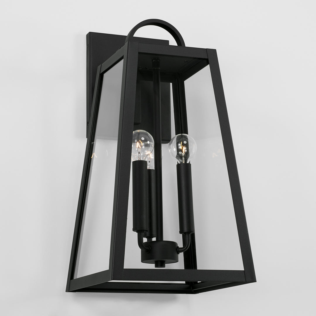Capital Lighting 943732BK  Leighton Outdoor Black