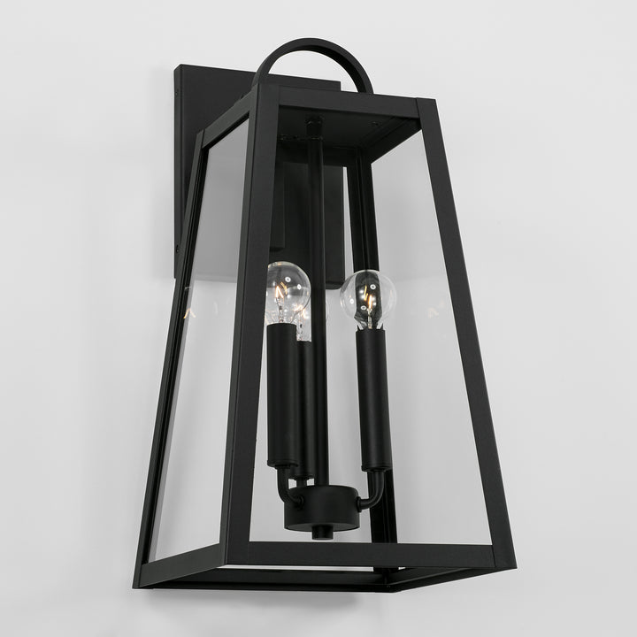 Capital Lighting 943732BK  Leighton Outdoor Black