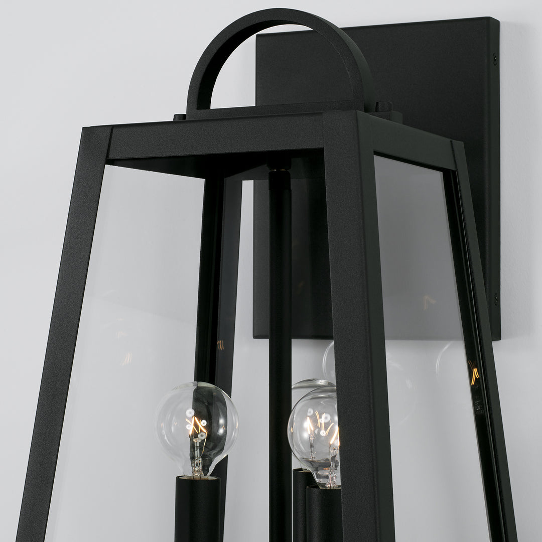 Capital Lighting 943732BK  Leighton Outdoor Black