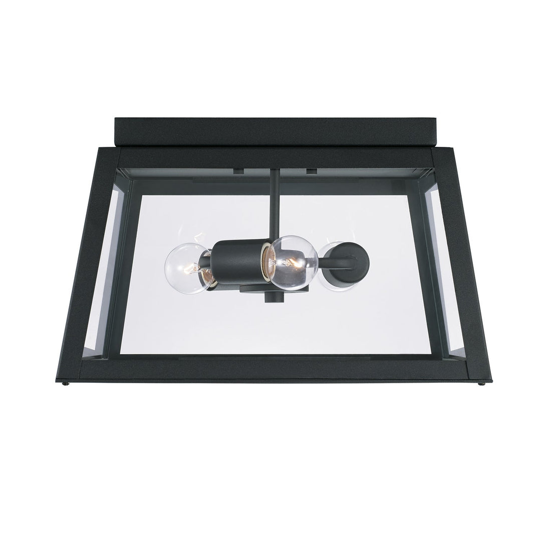 Capital Lighting 943736BK  Leighton Outdoor Black