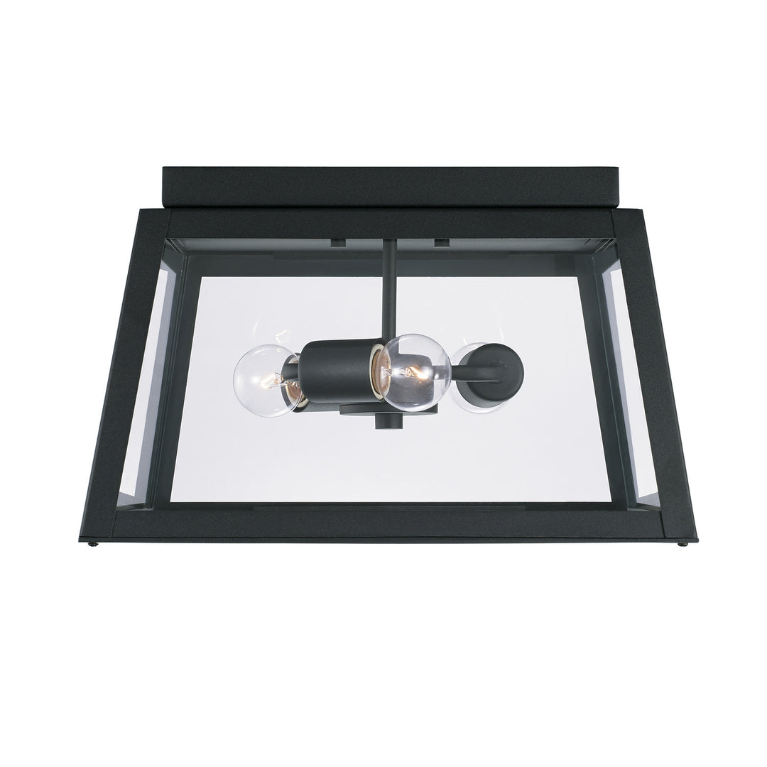 Capital Lighting 943736BK  Leighton Outdoor Black