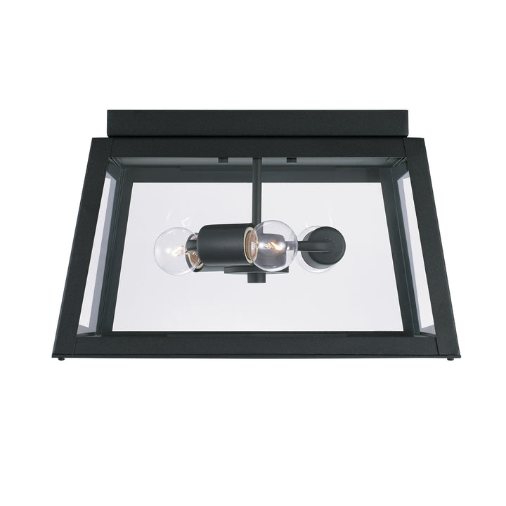 Capital Lighting 943736BK  Leighton Outdoor Black