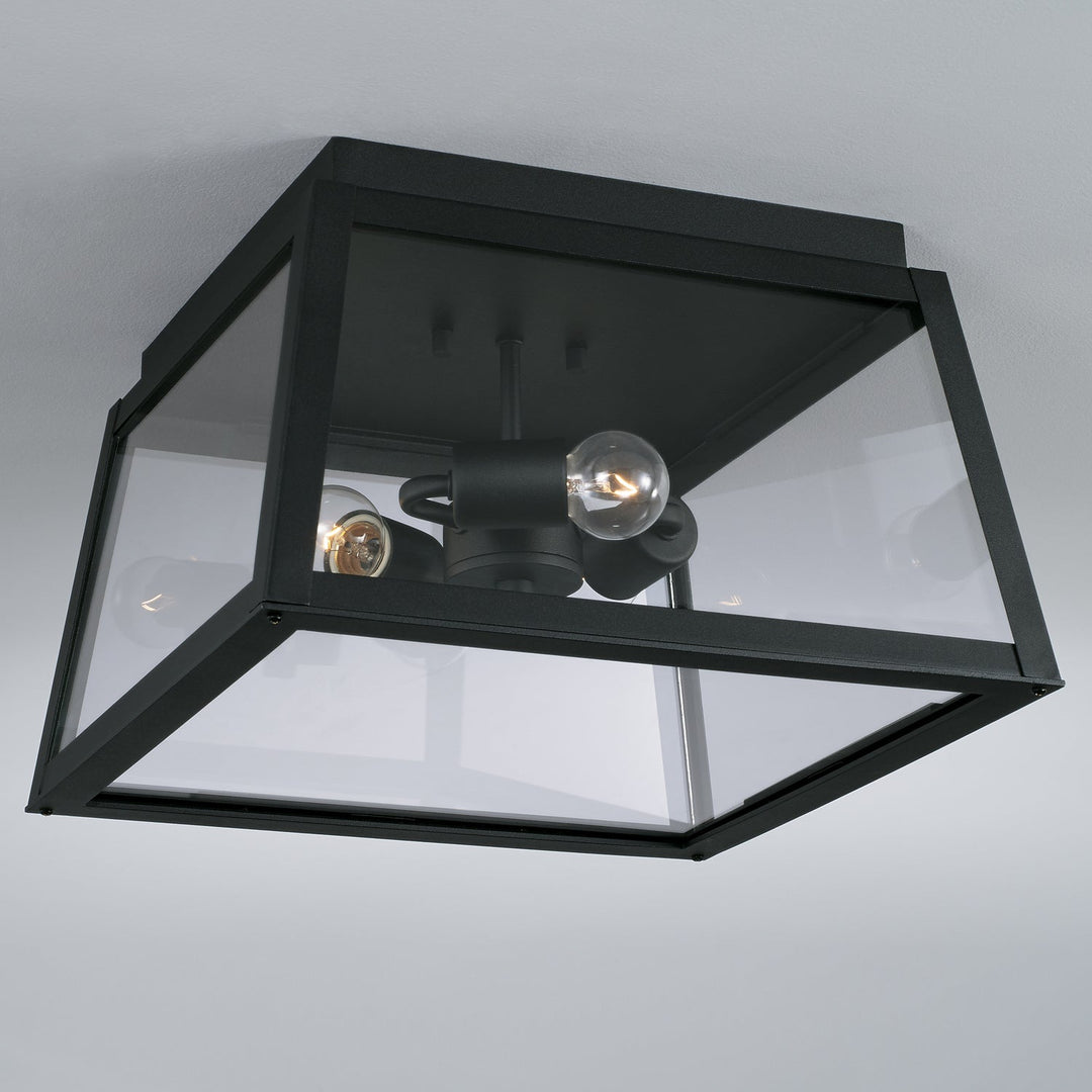 Capital Lighting 943736BK  Leighton Outdoor Black