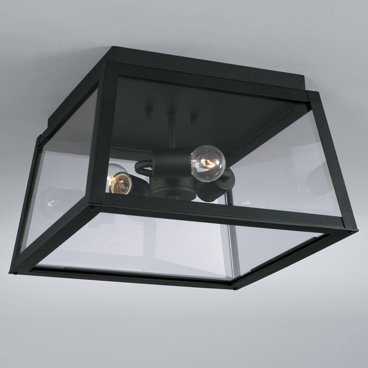 Capital Lighting 943736BK  Leighton Outdoor Black