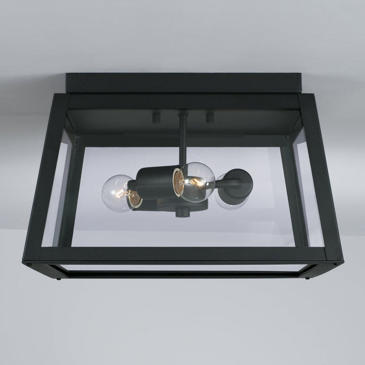 Capital Lighting 943736BK  Leighton Outdoor Black