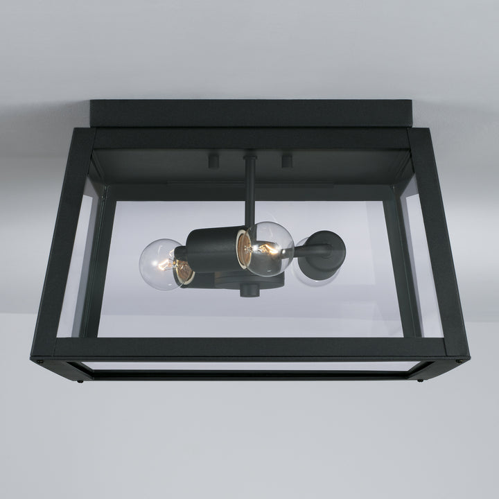 Capital Lighting 943736BK  Leighton Outdoor Black