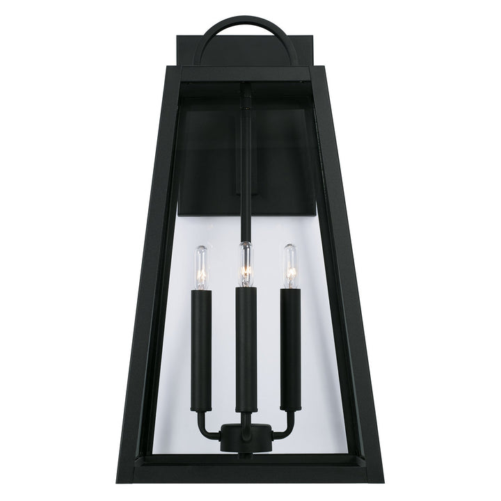 Capital Lighting 943743BK  Leighton Outdoor Black