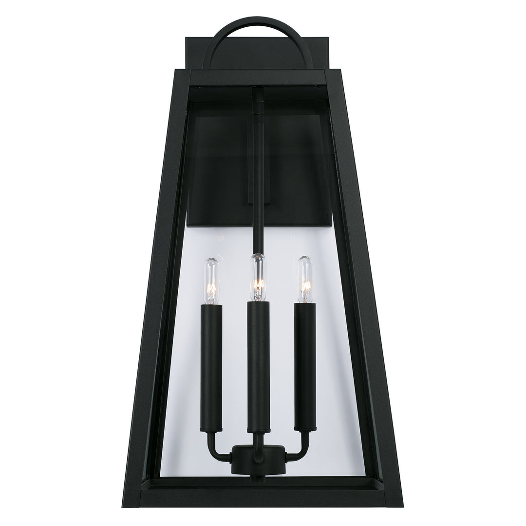 Capital Lighting 943743BK  Leighton Outdoor Black