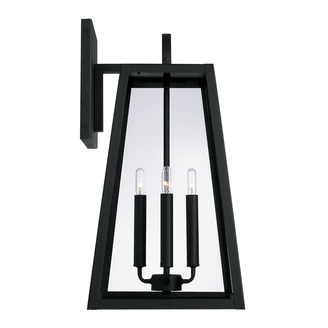 Capital Lighting 943743BK  Leighton Outdoor Black