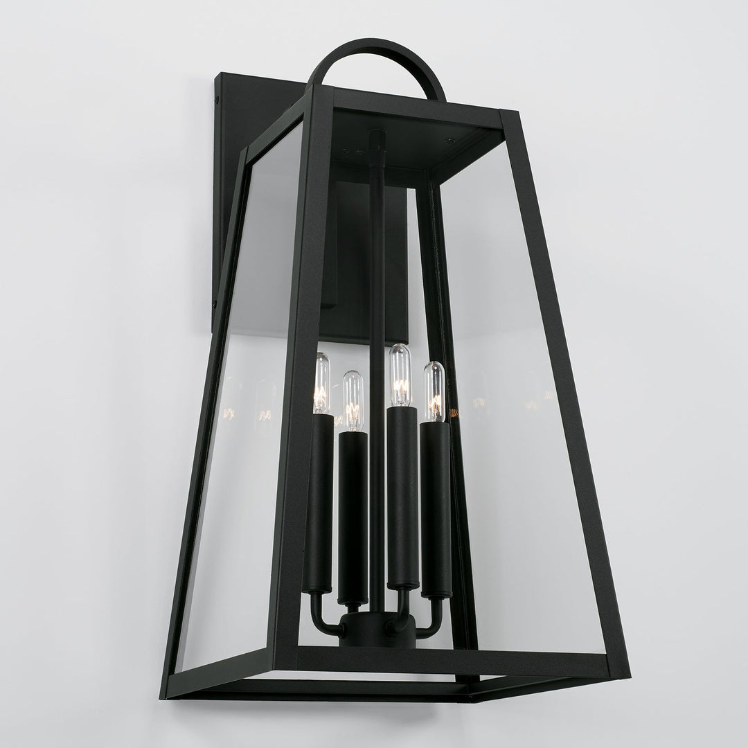 Capital Lighting 943743BK  Leighton Outdoor Black