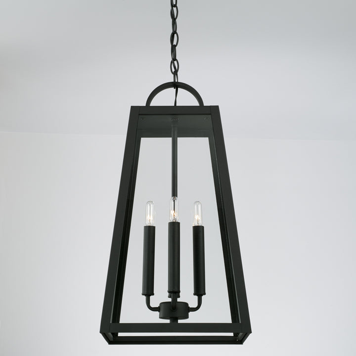 Capital Lighting 943744BK  Leighton Outdoor Black