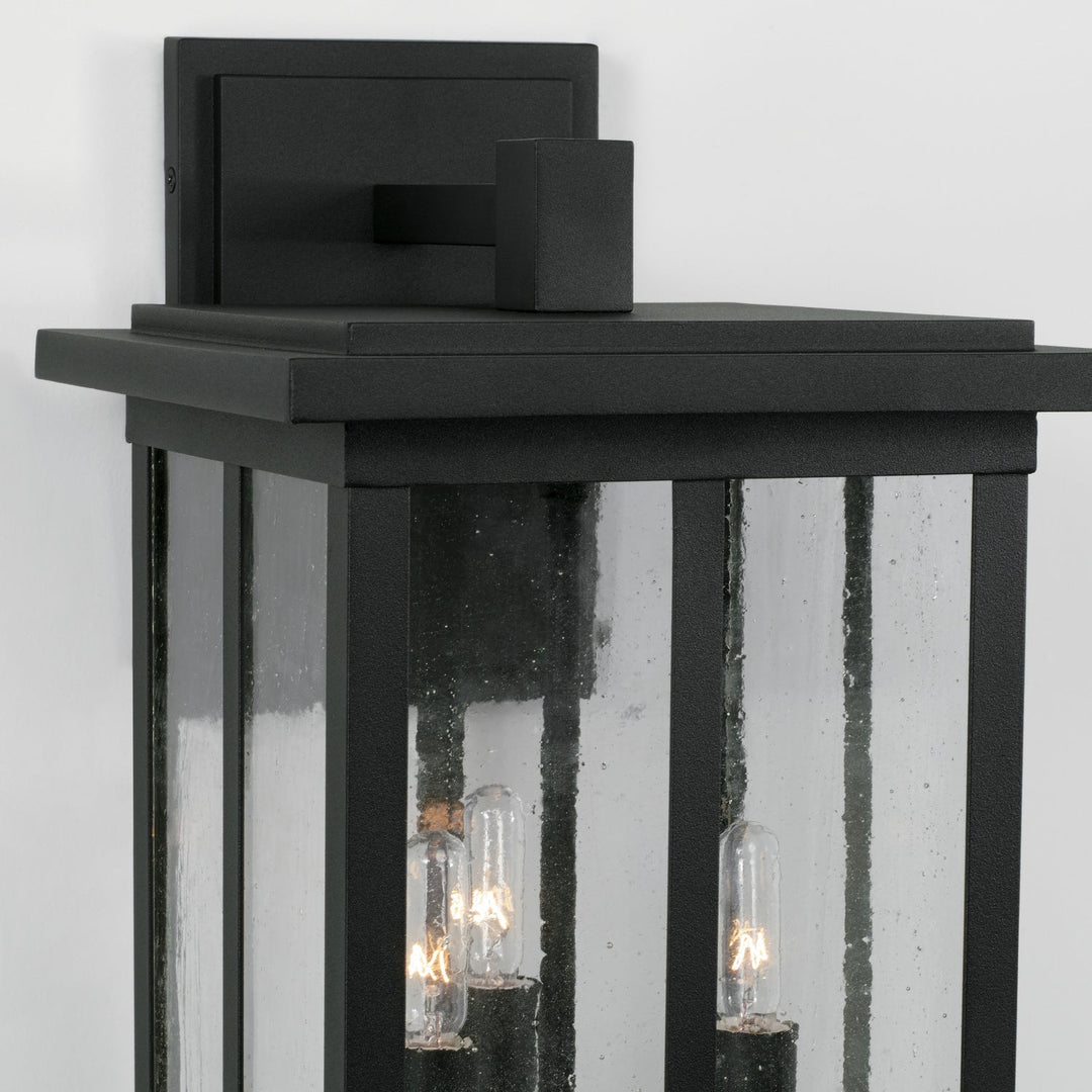 Capital Lighting 943832BK  Barrett Outdoor Black