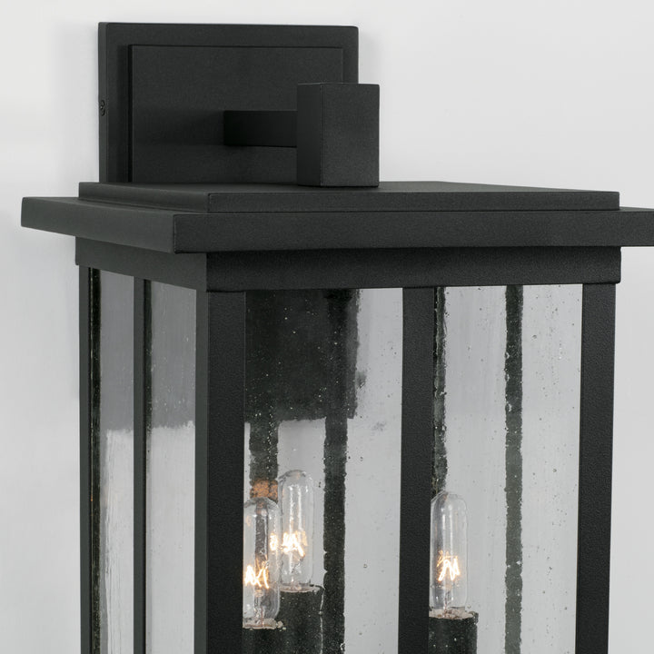 Capital Lighting 943832BK  Barrett Outdoor Black