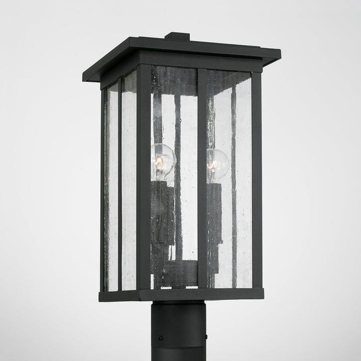Capital Lighting 943835BK  Barrett Outdoor Black
