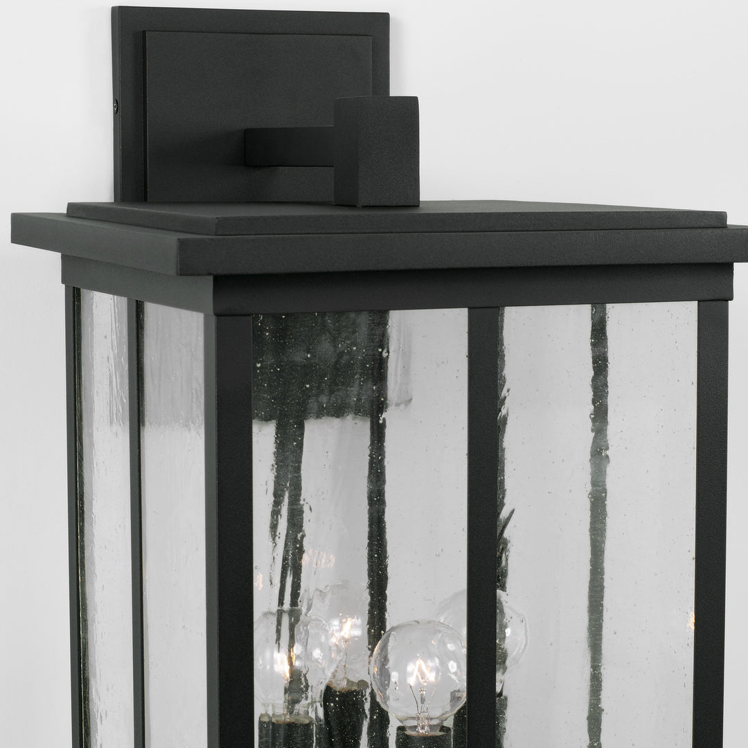 Capital Lighting 943843BK  Barrett Outdoor Black
