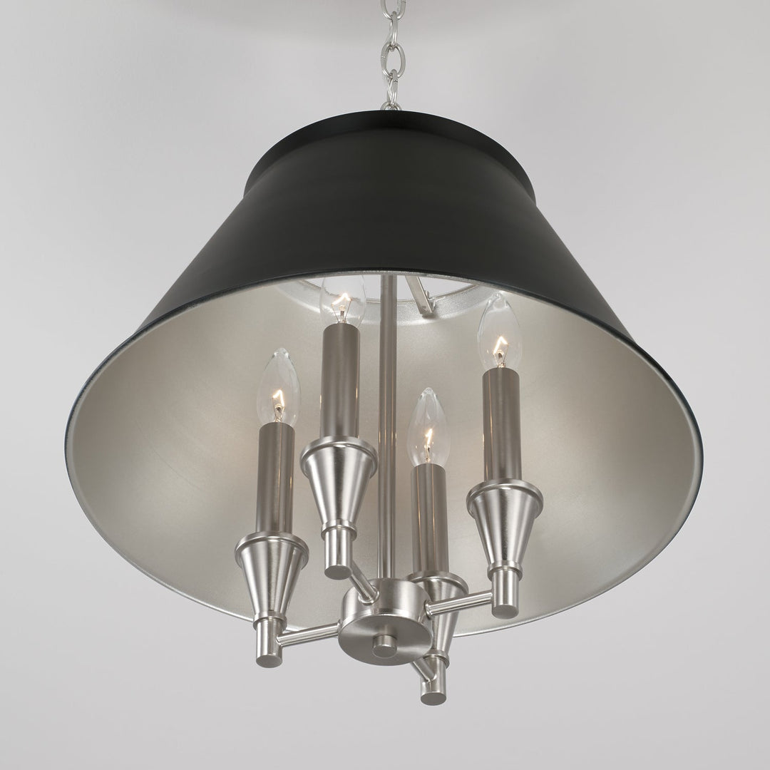 Capital Benson 341541BT Chandelier Light - Black Tie