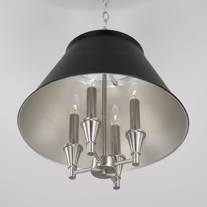 Capital Benson 341541BT Chandelier Light - Black Tie