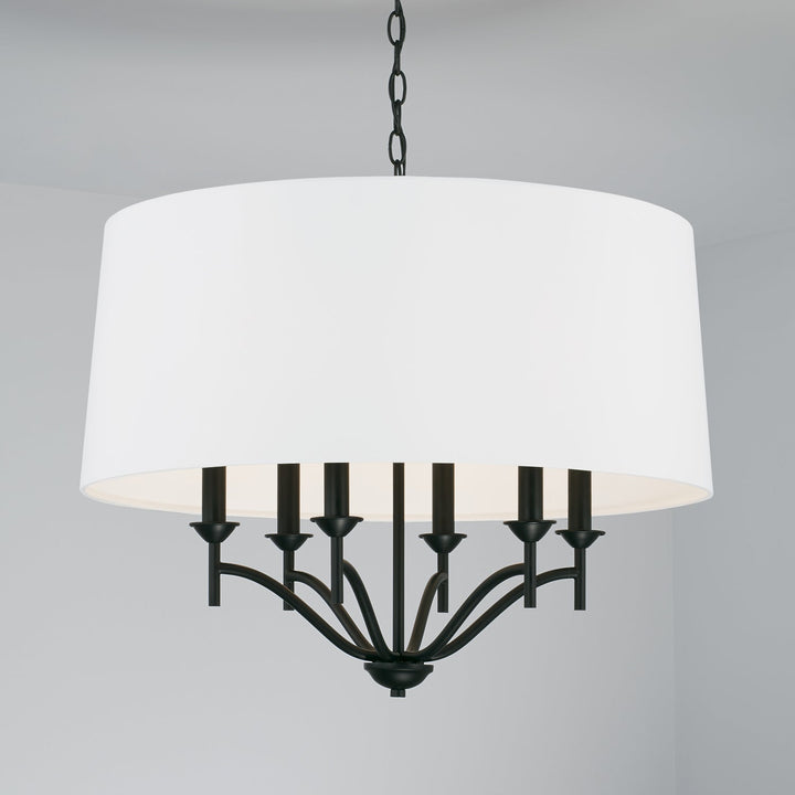 Capital Peyton 342061MB Chandelier Light - Matte Black
