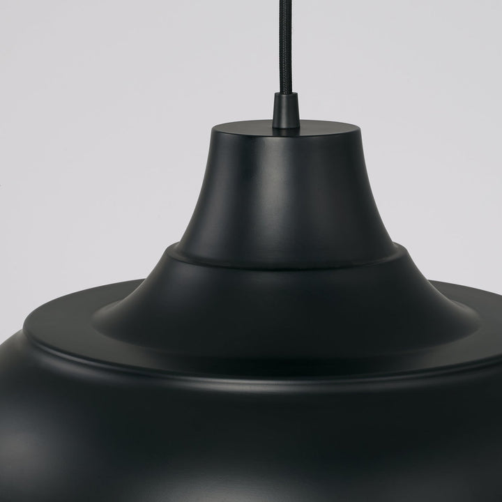 Capital Jones 342111MB Pendant Light - Matte Black