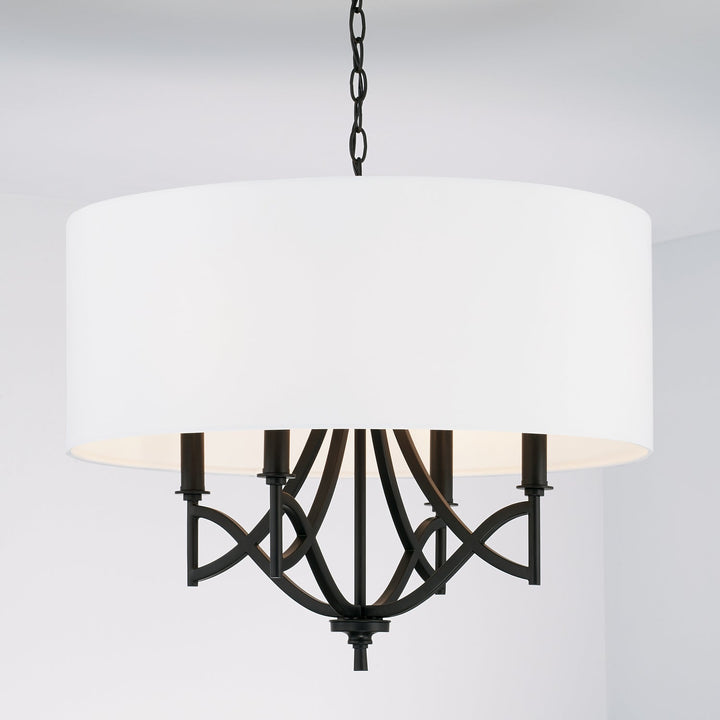 Capital Sylvia 342341MB Chandelier Light - Matte Black