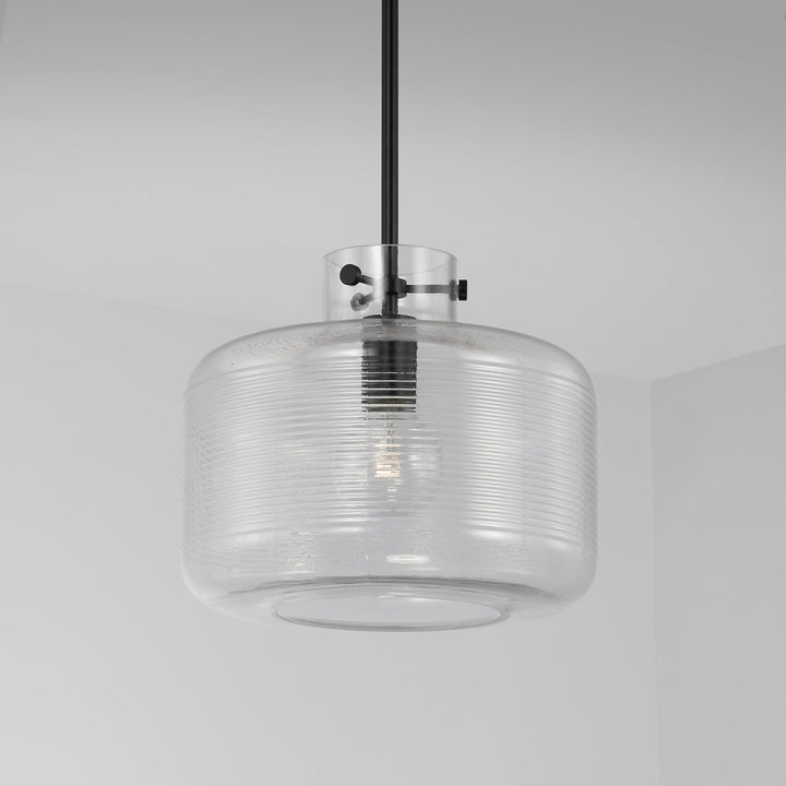 Capital Brighton 342511MB Pendant Light - Matte Black