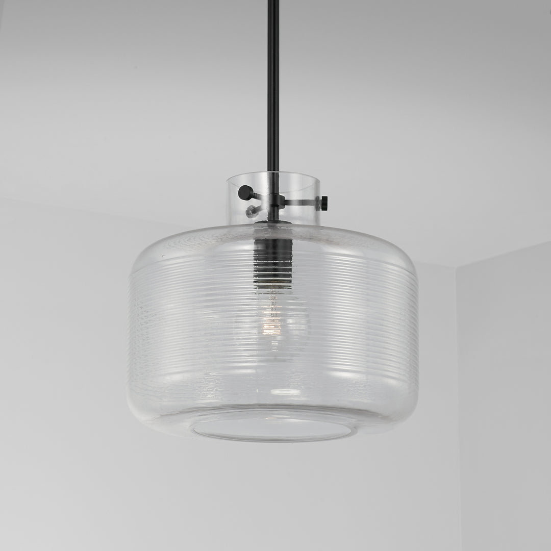 Capital Brighton 342511MB Pendant Light - Matte Black