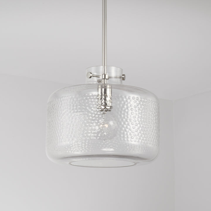 Capital Brighton 342512PN Pendant Light - Polished Nickel