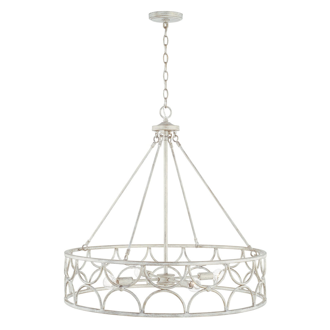 Capital Ricci 343341WW Chandelier Light - Winter White