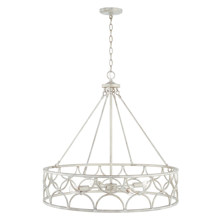 Capital Ricci 343341WW Chandelier Light - Winter White