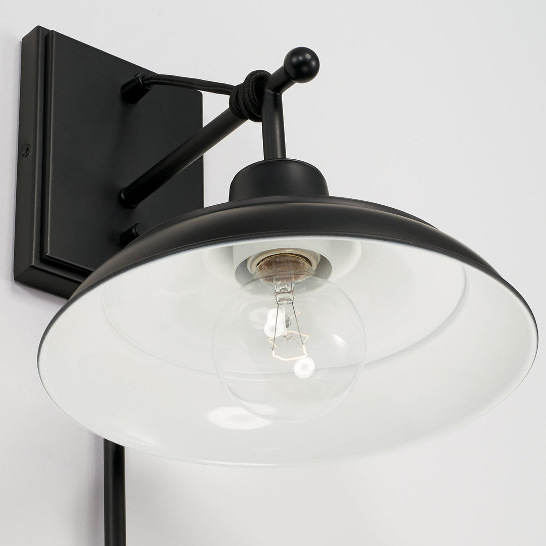 Capital Jones 642111MB Wall Sconce Light - Matte Black