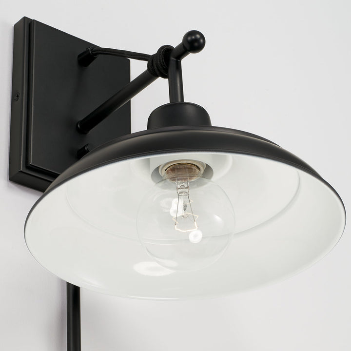 Capital Jones 642111MB Wall Sconce Light - Matte Black