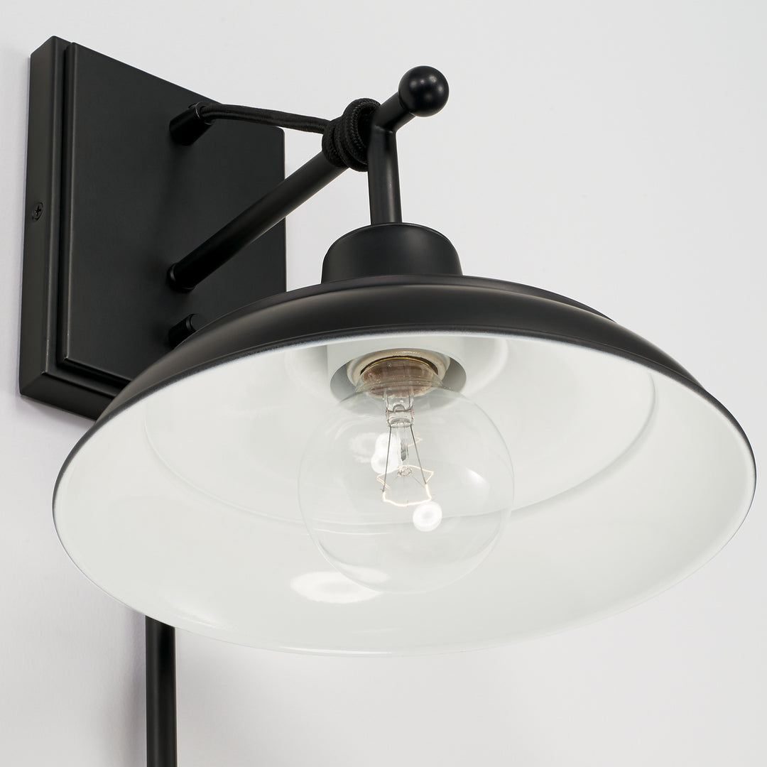 Capital Jones 642111MB Wall Sconce Light - Matte Black