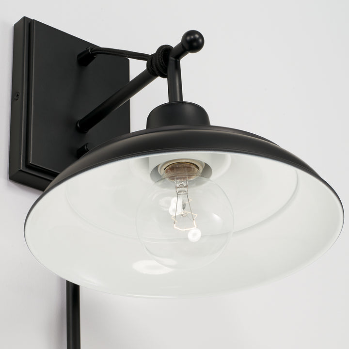 Capital Jones 642111MB Wall Sconce Light - Matte Black