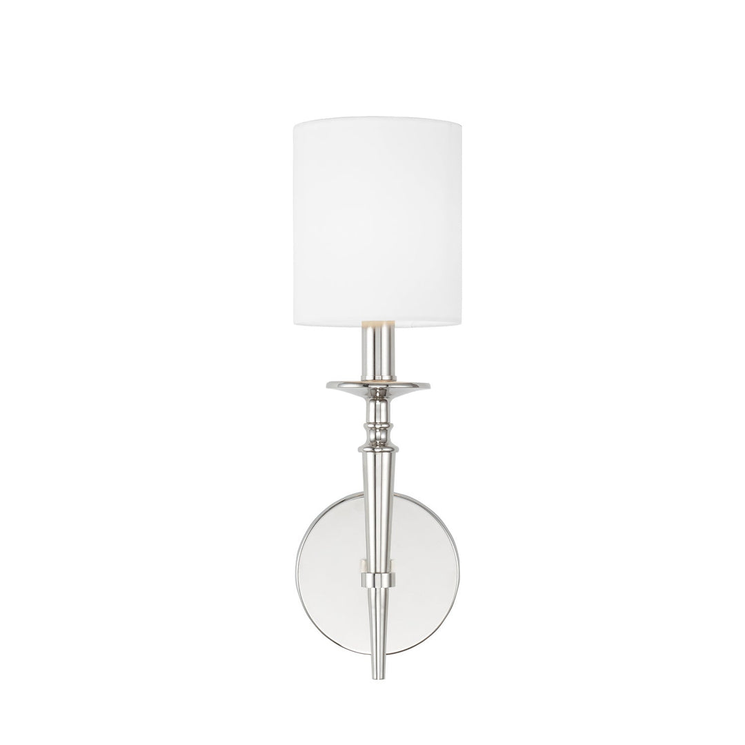Capital Abbie 642611PN-701 Wall Sconce Light - Polished Nickel