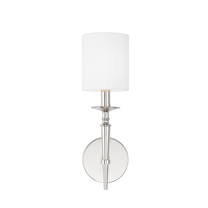 Capital Abbie 642611PN-701 Wall Sconce Light - Polished Nickel