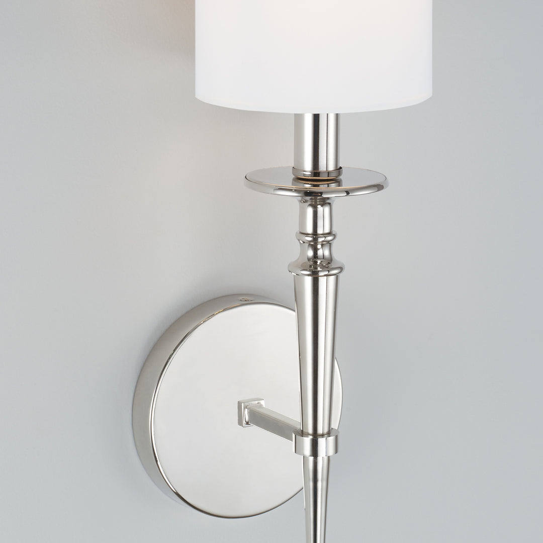 Capital Abbie 642611PN-701 Wall Sconce Light - Polished Nickel