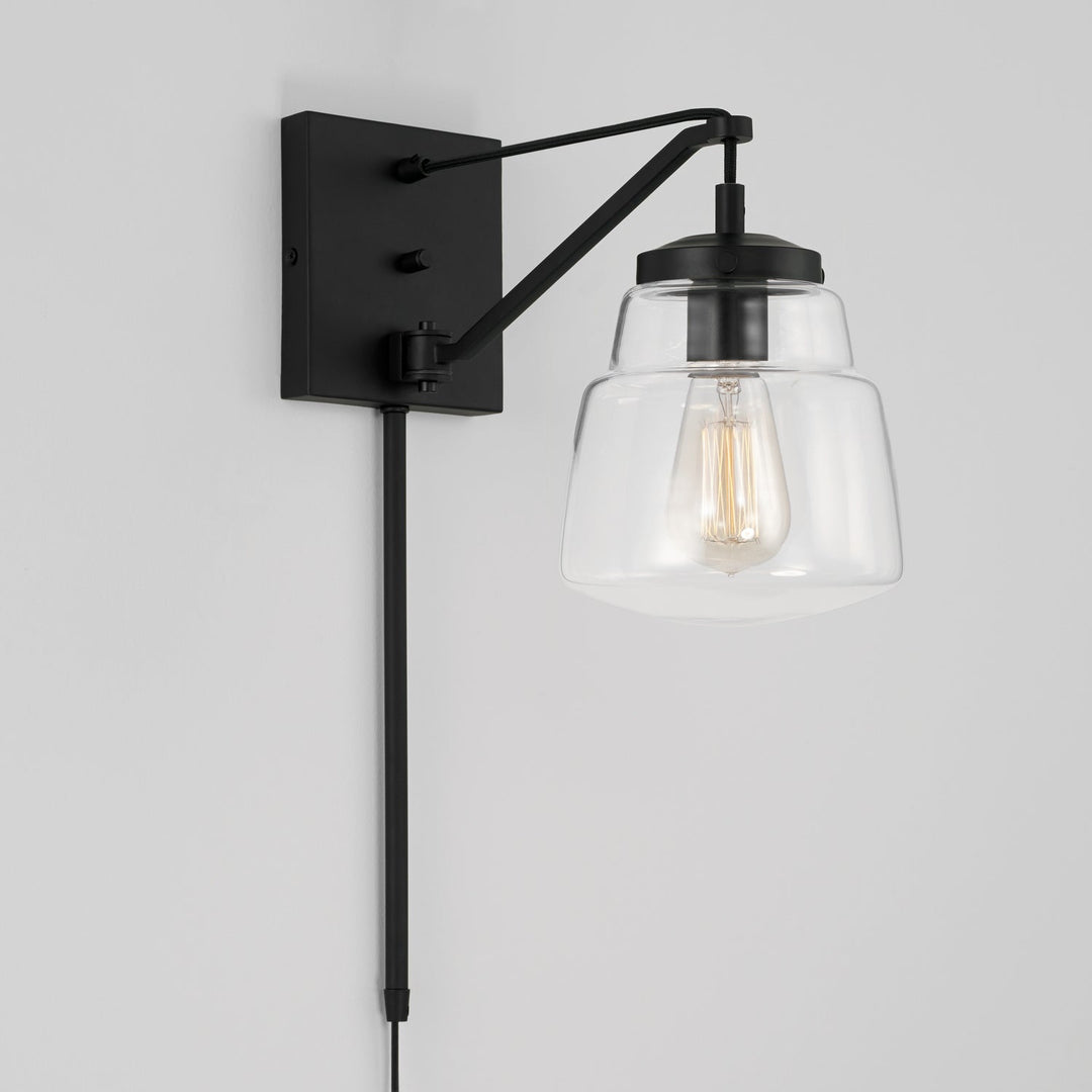 Capital Dillon 642711MB-518 Wall Sconce Light - Matte Black