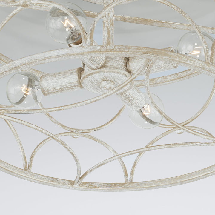 Capital Ricci 243341WW Ceiling Light - Winter White