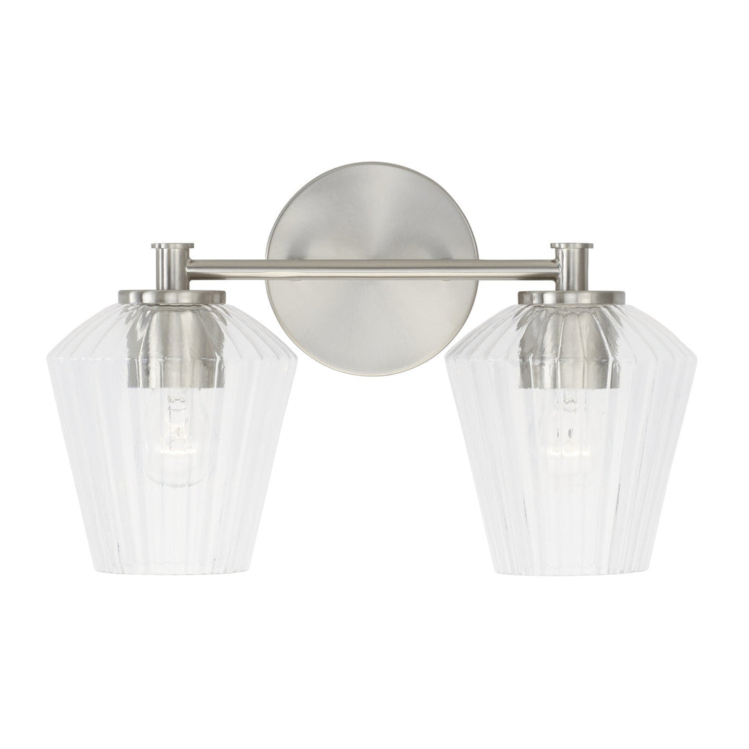 Capital Beau 141421BN-507 Bath Vanity Light 15 in. wide - Brushed Nickel