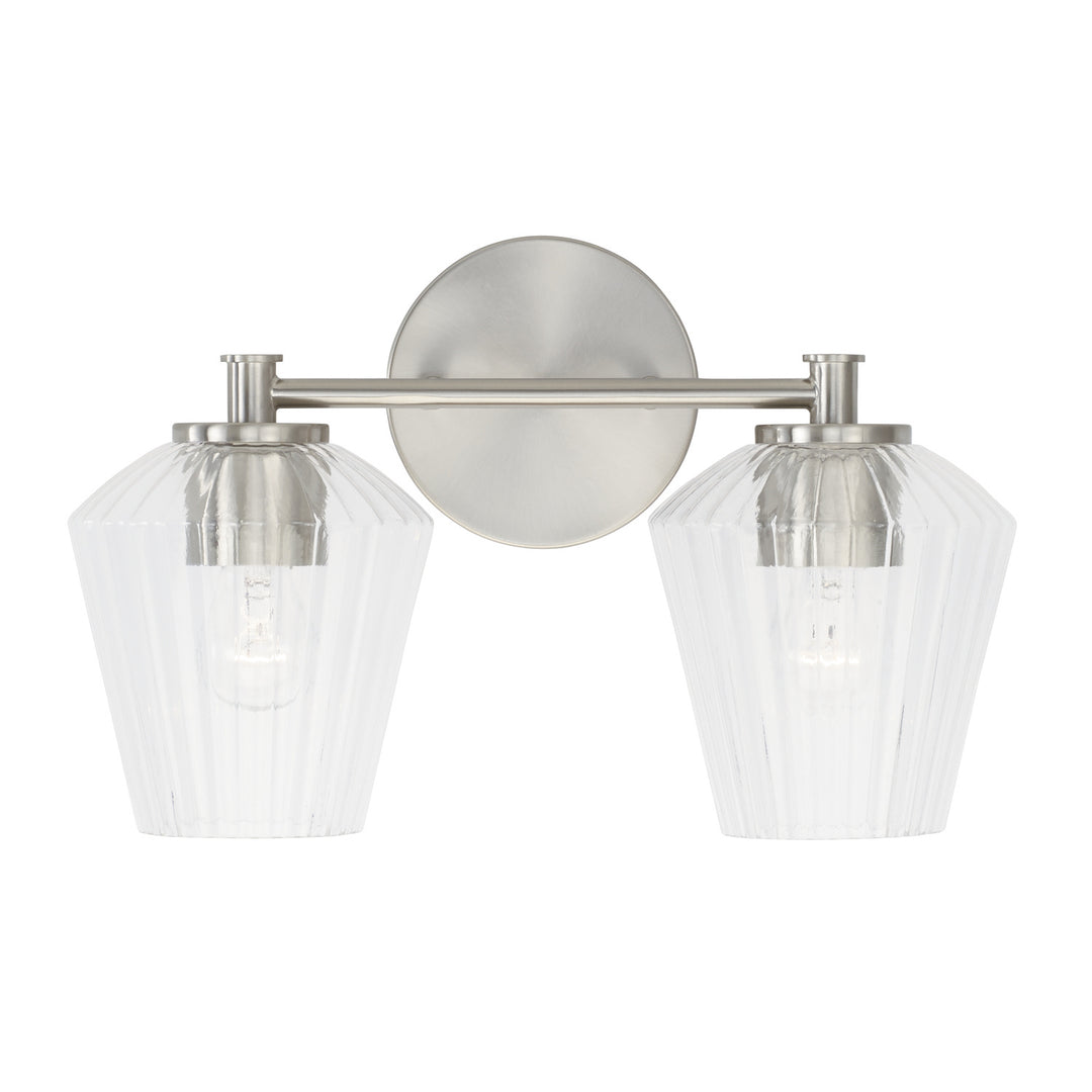 Capital Beau 141421BN-507 Bath Vanity Light 15 in. wide - Brushed Nickel